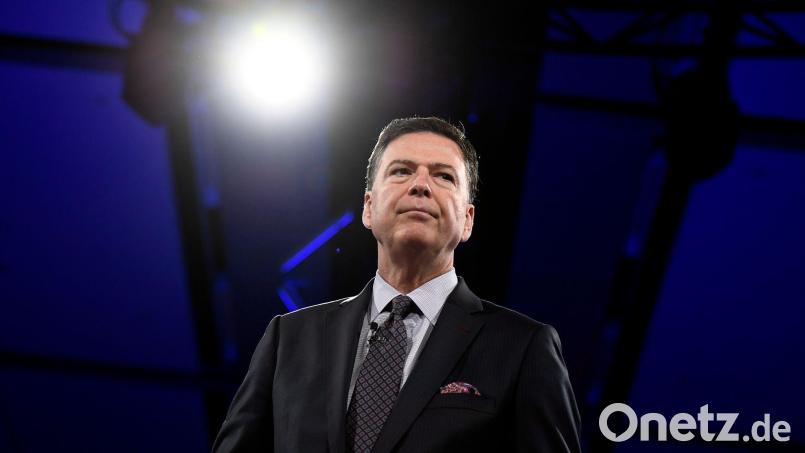 Ex-FBI-Chef Comey hat Ärger wegen eines Fotos von Muscheln am Strand. (Archivbild) Bild: Justin Tang/The Canadian Press/AP/dpa