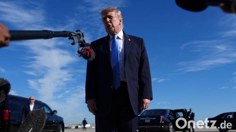 Trump erwartet weitere Verhandlungen mit dem Iran. Bild: Julia Demaree Nikhinson/AP/dpa