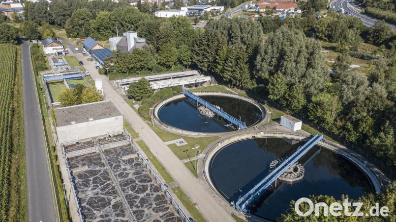 Im Süden der Stadt Marktredwitz liegt die Kläranlage, die alle Haushalts- und Industrieabwässer in der Kommune reinigt. Bild: Stadt Marktredwitz