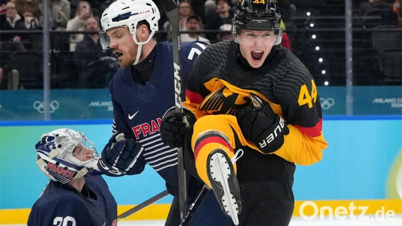 Jubel im Nationaltrikot bei Olympia, Rückschlag in der NHL: Stürmer Joshua Samanski. (Archiv) Bild: Carolyn Kaster/AP/dpa