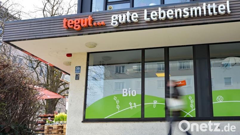 Ein Tegut-Supermarkt in Bayern. (Archivbild) Bild: Malin Wunderlich/dpa