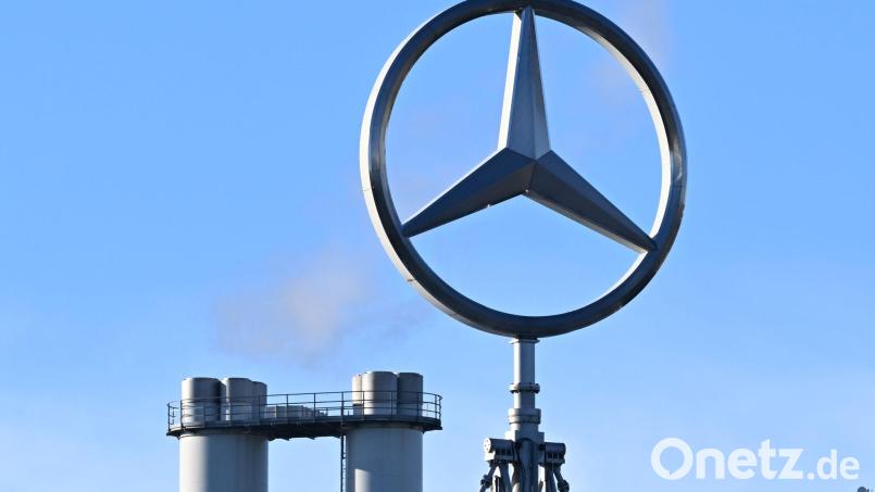 Mercedes-Benz legt Abfindungsprogramm neu auf. (Archivbild) Bild: Bernd Weißbrod/dpa