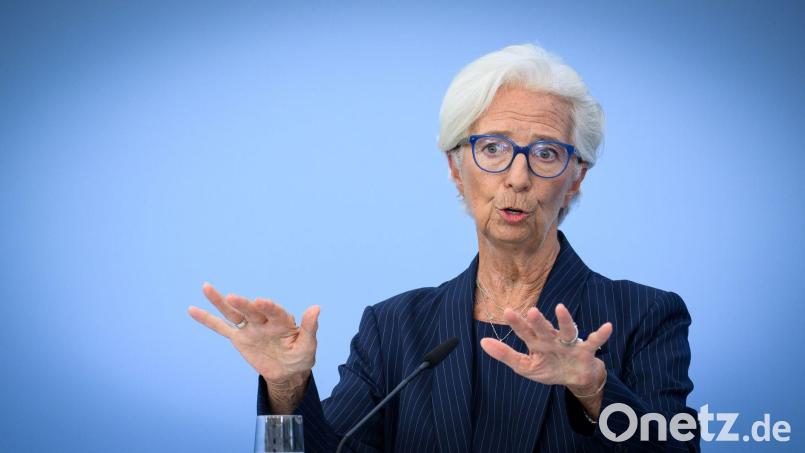 Christine Lagarde, Präsidentin der Europäischen Zentralbank, spricht über ihre Zukunft (Archivbild) Bild: Bernd von Jutrczenka/dpa
