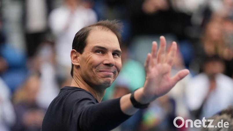 Rafael Nadal will derzeit nicht als Trainer um die Welt reisen. (Archivbild) Bild: Asanka Brendon Ratnayake/AP/dpa