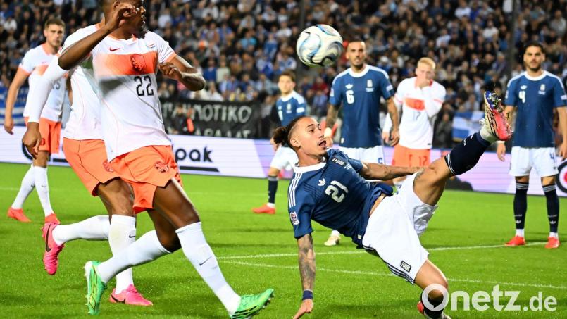 Deutschland-Schreck Griechenland sc Bild: Giannis Papanikos/AP/dpa