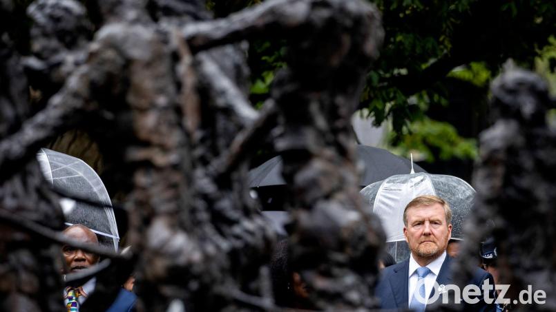 König Willem-Alexander hatte selbst den Auftrag zu der Studie gegeben. (Archivbild) Bild: Remko de Waal/Pool ANP/AP/dpa