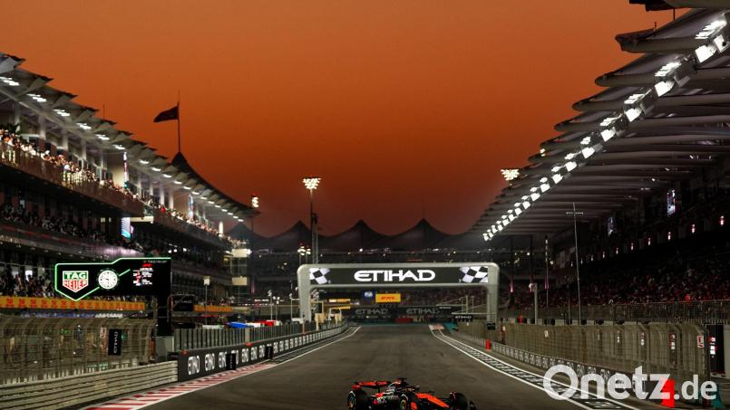 Es soll dabei bleiben: Die Formel 1 fährt ihr Finale in Abu Dhabi aus. (Archivbild) Bild: David Davies/PA Wire/dpa