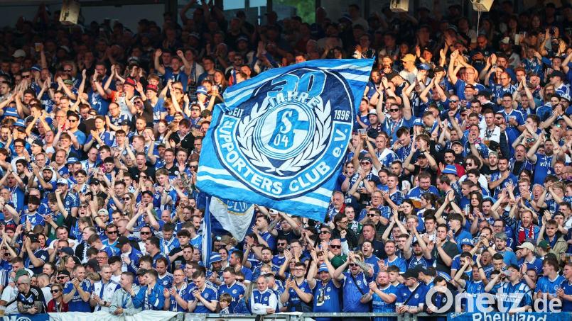Schalke-Fans bei einem Fußballspiel - gut möglich, dass auch einige von ihnen schalke04 als Passwort auserkoren haben. Bild: Daniel Karmann/dpa