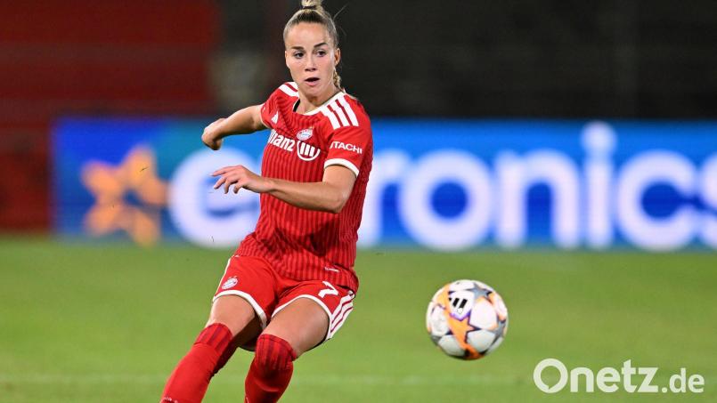 Giulia Gwinn musste gegen Frankfurt ausgewechselt werden. (Archivbild) Bild: Sven Hoppe/dpa
