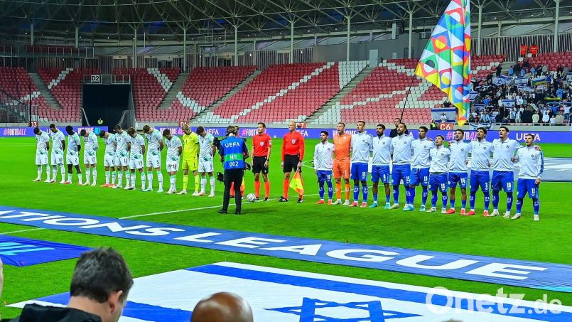 Das Spiel Israel gegen Irland ist auch politisch aufgeladen. (Archivbild) Bild: Zsolt Czegledi/MTI via AP/dpa
