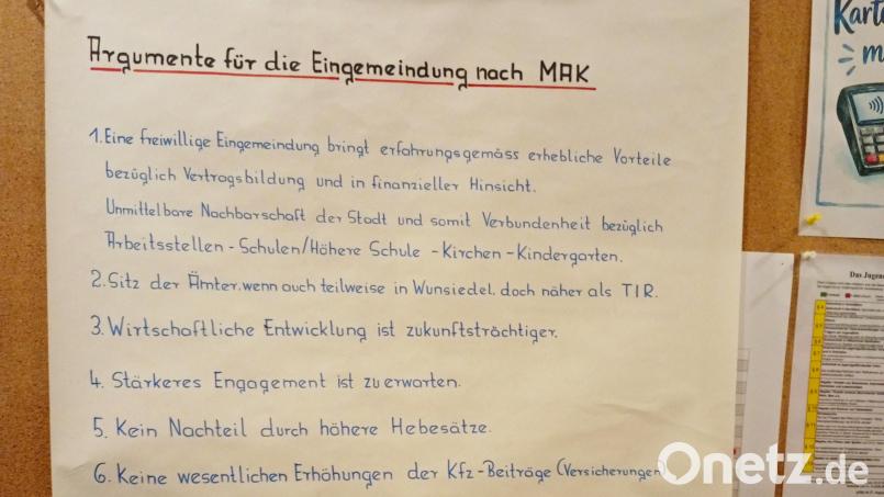 Das waren die Forderungen der Manzenberger zur Eingemeindung nach Marktredwitz. Nicht zu vergessen, dass die Straßen staubfrei hergerichtet werden müssen Bild: Oswald Zintl
