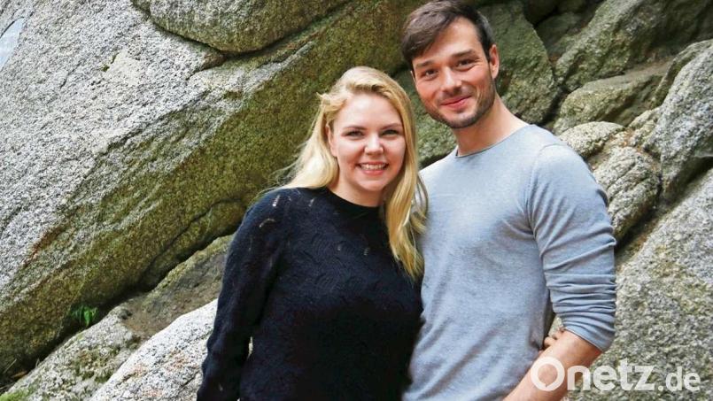 Ricarda Seifried und Marc Schöttner spielten die Hauptrollen in der Luisenburg-Eigenproduktion "Shakespeare in Love" im Jahr 2019. Archivbild: Andrea Herdegen