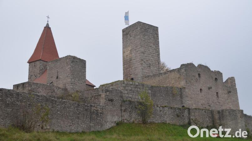 Wann man die Burgruine wieder besichtigen kann, ist unklar. Ab November ist sie ohnehin für Besucher gesperrt. Archivbild: Ernst Frischholz