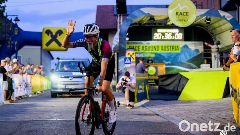 Herbert Manz und seine Ultracycling-Touren. Bild: Manz/privat