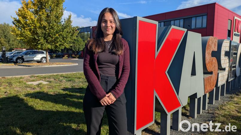 Christina Schels aus Bad Neualbenreuth hat bei der Firma Kassecker in Waldsassen Technische Systemplanerin gelernt. Bei der Gesellenprüfung hat sie die beste Arbeit im Bezirk der Handwerkskammer Niederbayern-Oberpfalz vorgelegt. Bild: Paul Zrenner