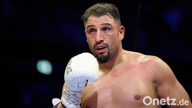 Steigt wieder in den Ring: der deutsche Schwergewichtsweltmeister Agit Kabayel. (Archivbild) Bild: Bernd Thissen/dpa