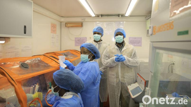 Das Bundibugyo-Virus grassiert seit Monaten in der Demokratischen Republik Kongo. (Archivbild) Bild: Sebastien Kitsa Musayi/AP/dpa