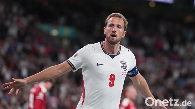 Harry Kane lieferte gegen Tschechien eine Gala ab. Bild: Kirsty Wigglesworth/AP/dpa