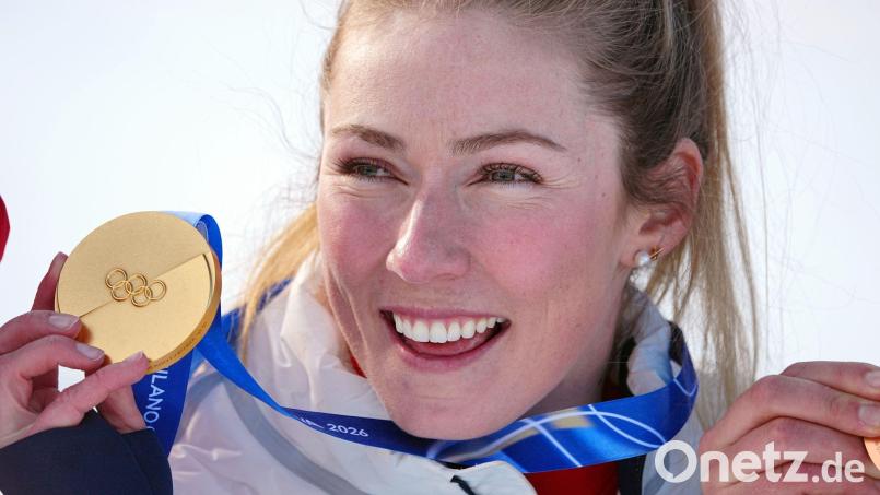 Mikaela Shiffrin will sich diese Saison auf die Disziplinen Riesenslalom und Super-G fokussieren. (Archivbild) Bild: Michael Kappeler/dpa