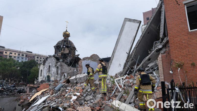 Die ostukrainische Frontstadt Kramatorsk erlebt immer wieder schwere russische Angriffe. (Archivbild) Bild: Cameron Jones-Manley/ZUMA Press Wire/dpa