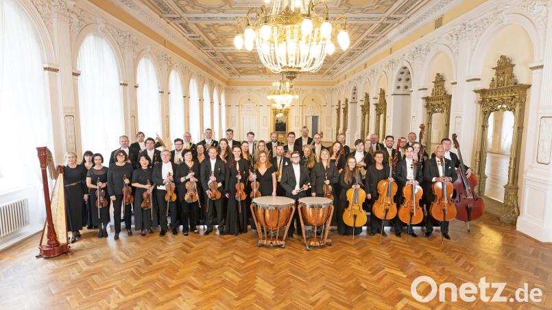 Das Foto zeigt das Westböhmische Symphonieorchester Marienbad, das beim Jubiläumskonzert des Kulturforums Wernberg-Köblitz auftritt. Bild: Josef Pavlovic