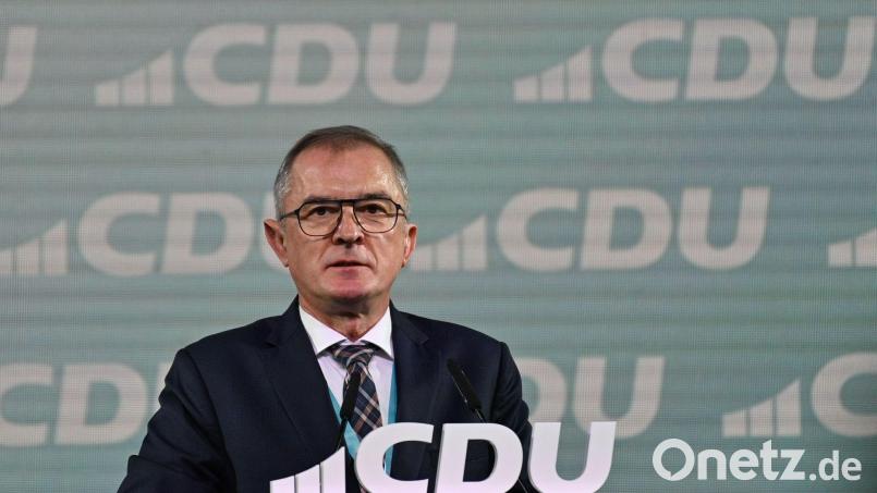 „Wir sind Opposition und keine AfD-Hilfstruppe“, sagt Marco Tullner (CDU). (Archivbild) Bild: Klaus-Dietmar Gabbert/dpa