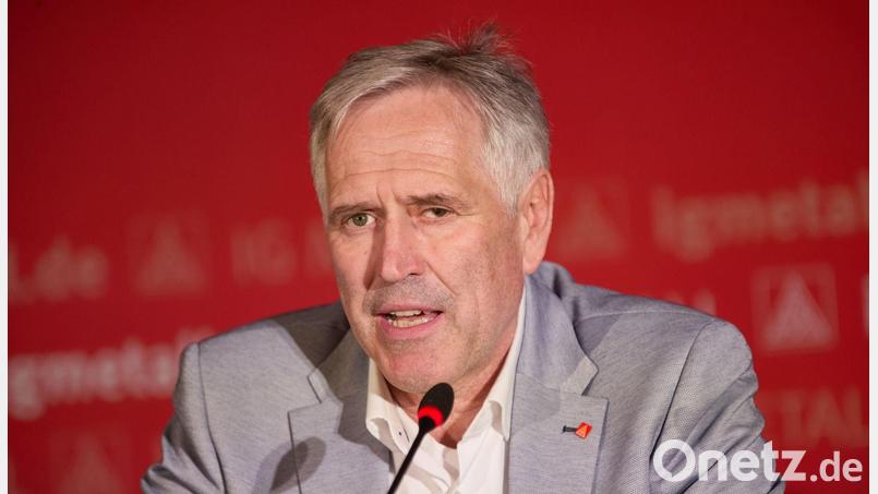 Der Verhandlungsführer und Landesvorsitzende der bayerischen IG Metall: Horst Ott. (Archivbild) Bild: Georg Wendt/dpa