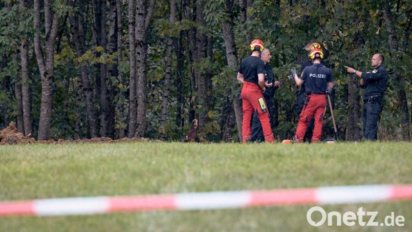 Menschliche Überreste bei Kadenzhofen entdeckt: Gibt es eine Verbindung zum Vermisstenfall Langley? Bild: Tizian Gerbing/dpa