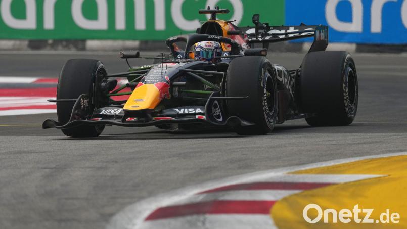 Max Verstappen ist in der Sprint-Qualifikation nicht zu schlagen. Bild: Ng Han Guan/AP/dpa