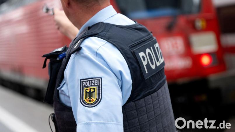 Die Bundespolizei nimmt den Mann fest. (Symbolbild) Bild: Sven Hoppe/dpa