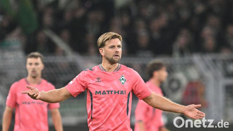 Sorgte in der Nachspielzeit für den späten Bremer Ausgleich gegen seinen Ex-Club BVB: Niclas Füllkrug. Bild: Bernd Thissen/dpa