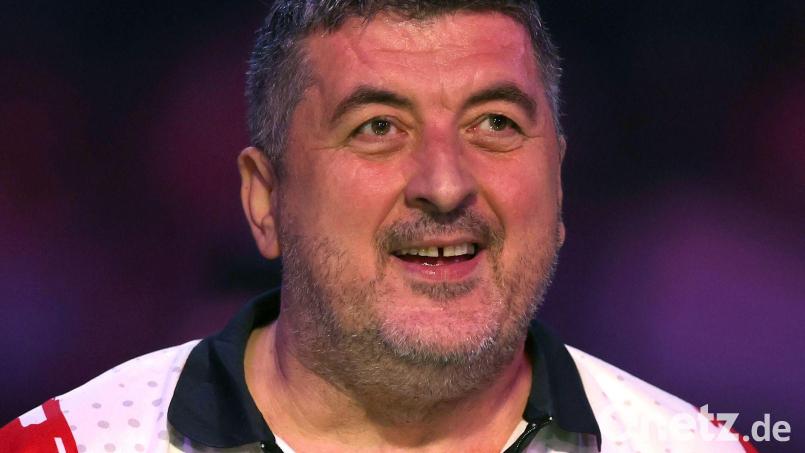 Kein Mann der leisen Töne: Mensur Suljovic. (Archivbild) Bild: Steven Paston/PA/AP/dpa