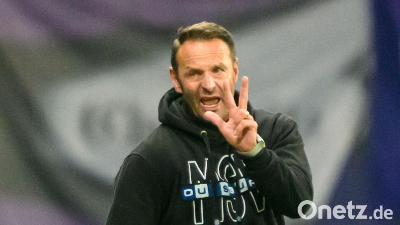 Drei Tore hat Hirschs Spieler Peter Remmert erzielt. (Archivbild) Bild: Robert Michael/dpa