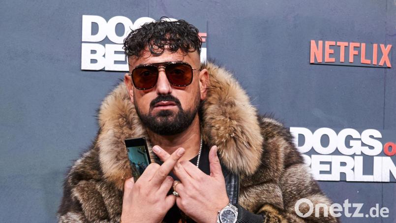 Rapper Aykut Anhan - alias Haftbefehl - muss Konzerte absagen. (Archivbild) Bild: Annette Riedl/dpa
