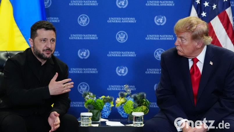 Der ukrainische Präsident Selenskyj wirft der US-Regierung mangelnden Druck auf den Kreml vor. (Archivbild) Bild: Julia Demaree Nikhinson/AP/dpa
