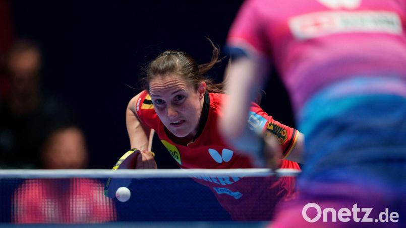 Tischtennis-Spielerin Sabine Winter ist erfolgreich in die EM gestartet. (Archivbild) Bild: Jon Super/AP/dpa