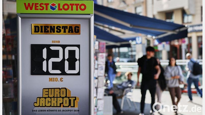 Mehr geht nicht beim Eurojackpot: Der 120-Millionen-Topf wurde geknackt. (Archivbild) Bild: Oliver Berg/dpa