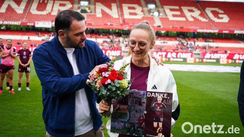 Drei Jahre lang stand Alina Mailbeck für den 1. FC Nürnberg unter Vertrag. Nach einer langen Fußballkarriere sagt sie "Tschüss". Bild: ClubFrauen/ 1. FC Nürnberg