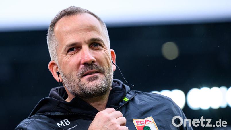 Manuel Baum zeigt mit seinem FC Augsburg einen starken Saisonstart. (Archivbild) Bild: Tom Weller/dpa