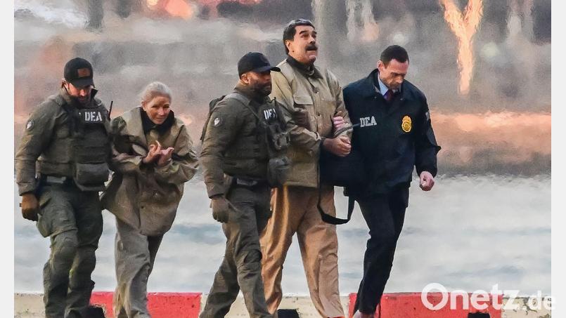 Dem Ehepaar Maduro ist in den USA nun auch wegen Folter angeklagt. (Archivfoto) Bild: Kyle Mazza-Cnp/Zuma Press/dpa