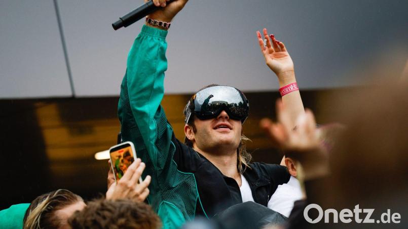 Ski Aggu hat sein neues Album „Ski Aggu Musik“ herausgebracht. (Archivbidl) Bild: Carsten Koall/dpa