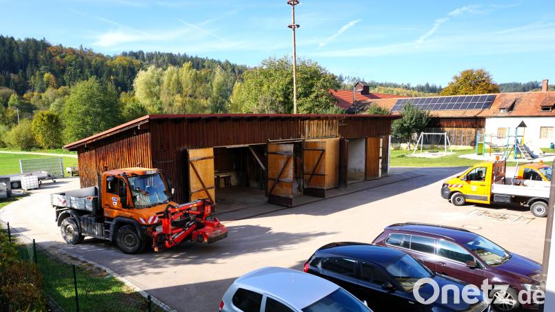 Soll der Neubau des Bauhofs am jetzigen Standort stattfinden oder in Thanheim oder Wolfsbach? Der Gemeinderat will zunächst abklären, was machbar ist. Bild: Lothar Trager