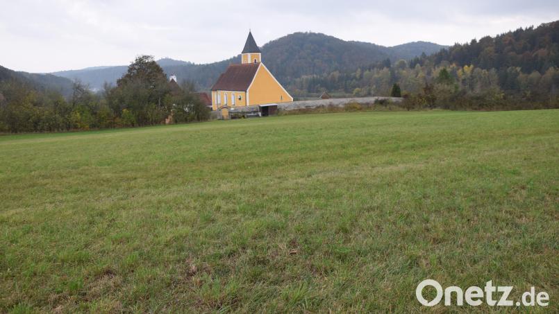 Auch in Alllersburg soll die die Möglichkeit zum Bauen vorangebracht werden. Eine passende Liegenschaft sei die bergwärts gelegene Fläche nach der Pfarrkirche St. Michael. Die Erstellung eines Flächennutzungsplan wird das erste Ziel dafür sein. Bild: Paul Böhm