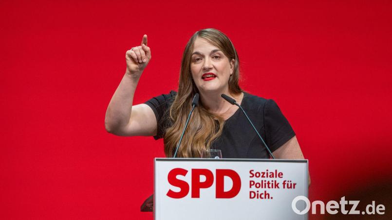 Die SPD-Landesvorsitzende Ronja Endres fordert einen Kurswechsel in der Schulpolitik. Archivbild: Armin Weigel/dpa