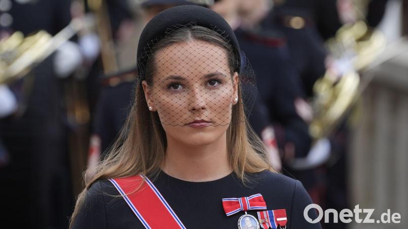 Seit dem Tod ihres Großvaters Harald V. ist Ingrid Alexandra neue Kronprinzessin von Norwegen. (Archivbild) Bild: Terje Pedersen/NTB Pool/dpa