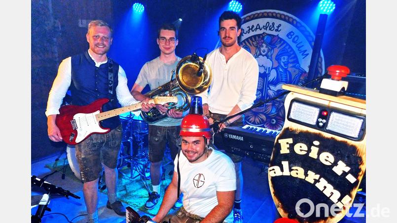 Die Band "Feierhaisl Boum" spielt am 7. November auf der Kirwa in Neustadt am Kulm. Archivbild: Wolfgang Hübner