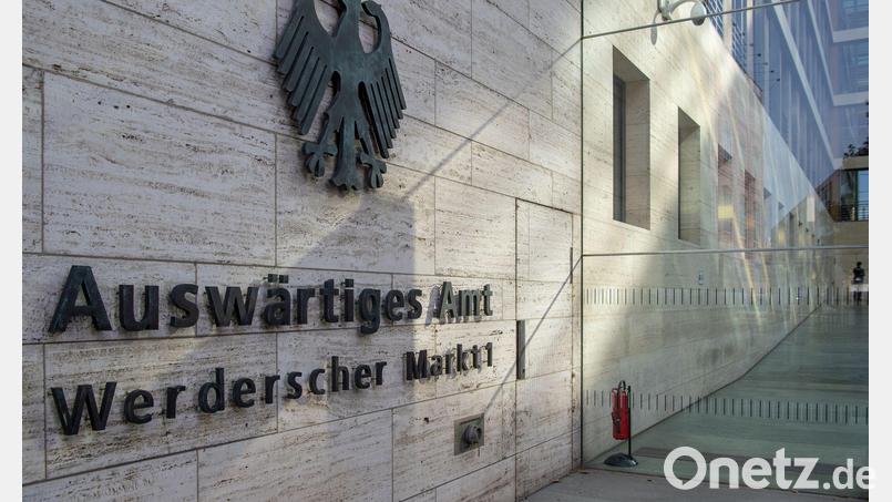 Der iranische Botschafter wurde in das Auswärtige Amt einbestellt. (Symbolbild) Bild: Monika Skolimowska/dpa-Zentralbild/dpa