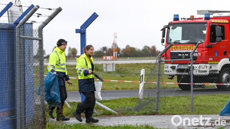 Zwei Männer sollen bei einer Fahrübung die Kontrolle über ihr Auto verloren haben. Bild: Heiko Rebsch/dpa