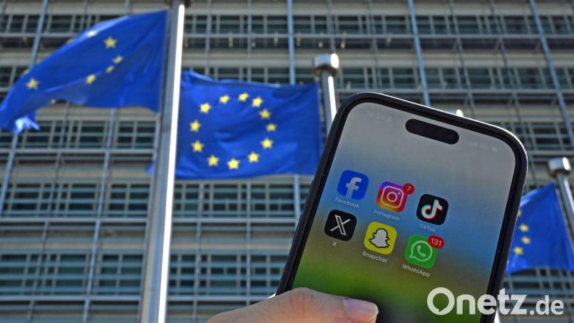 Noch können Kinder unter 13 Jahren Social-Media-Apps benutzen. Die EU will das nun aber ändern. Symbolbild: Elisa Schu/dpa