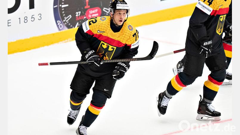 Nationalspieler Dominik Kahun muss verletzt pausieren. (Archivbild) Bild: Henning Bagger/Ritzau Scanpix/AP/dpa